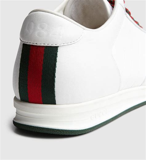 gucci white and red shoes|Gucci inspired tennis shoes.